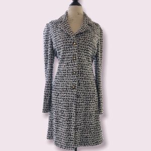 St. John Collection by Marie Gray Long Weaved Coat